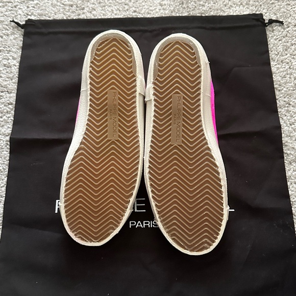 Philippe Model PRSX Tennis Women Sneakers Fuschia size 36 brand new - Picture 7 of 9